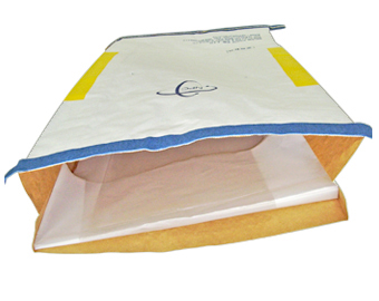 Laminated Inner PE Plastic liner kraft paper bag